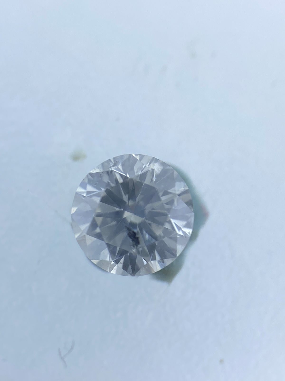 White Round Diamond - 0.52 carats