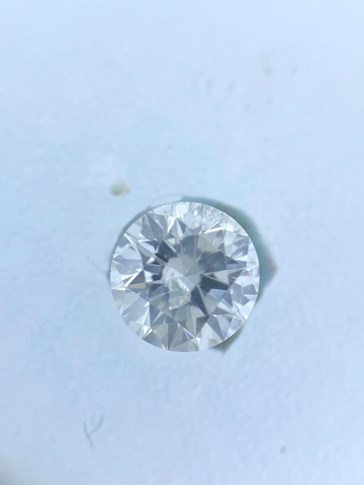 White Round Diamond - 0.52 carats