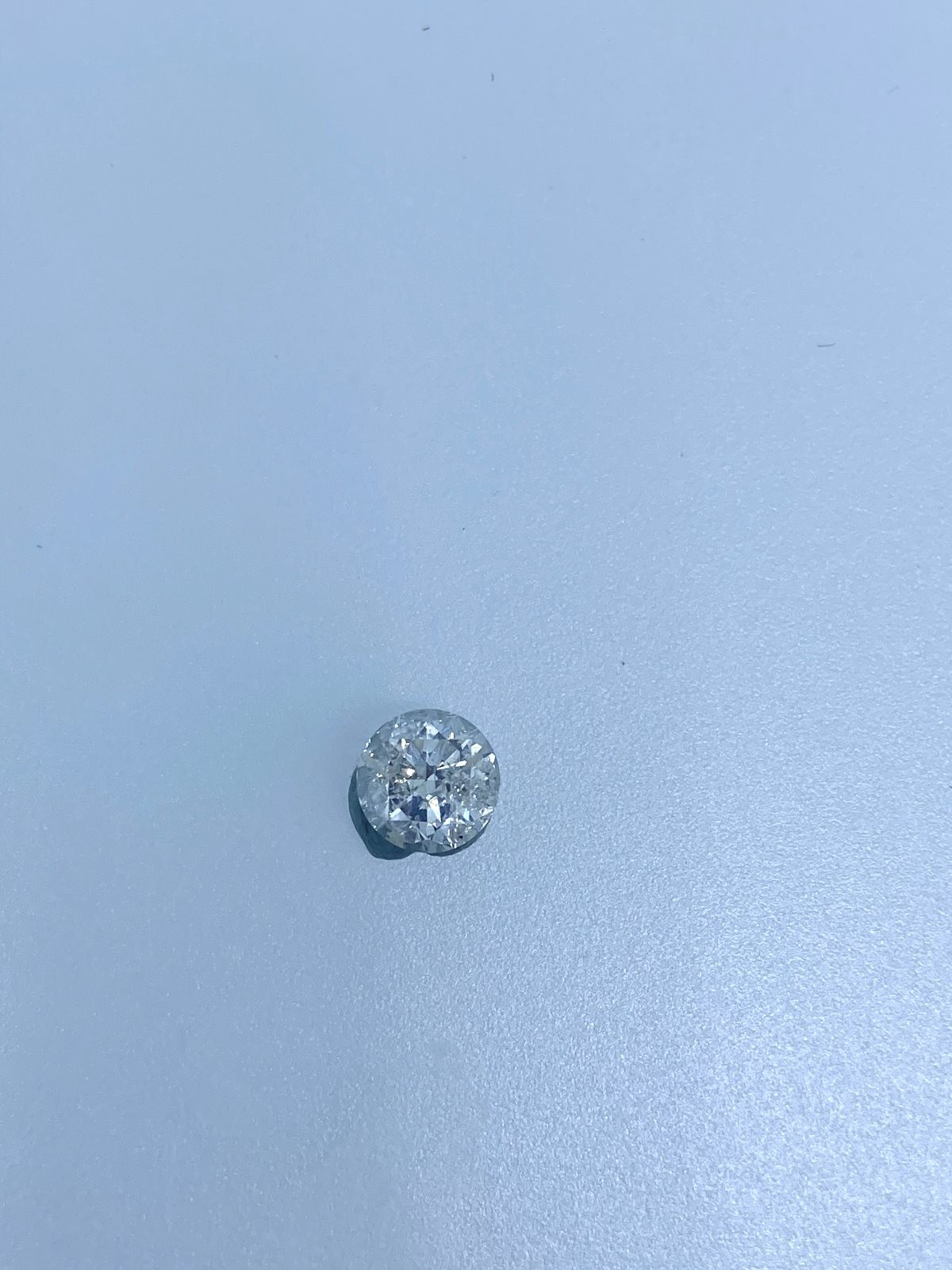 White Round Diamond - 1.26 carats