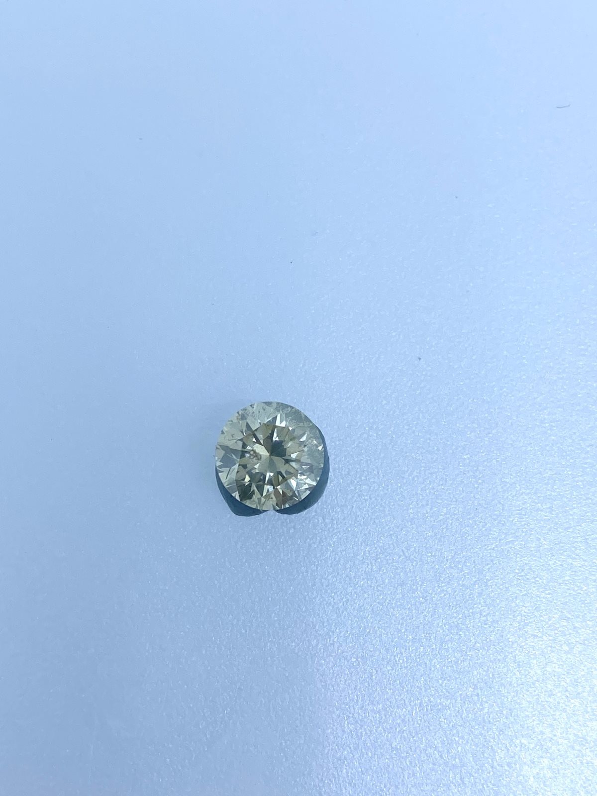 White Round Diamond - 1.27 carats
