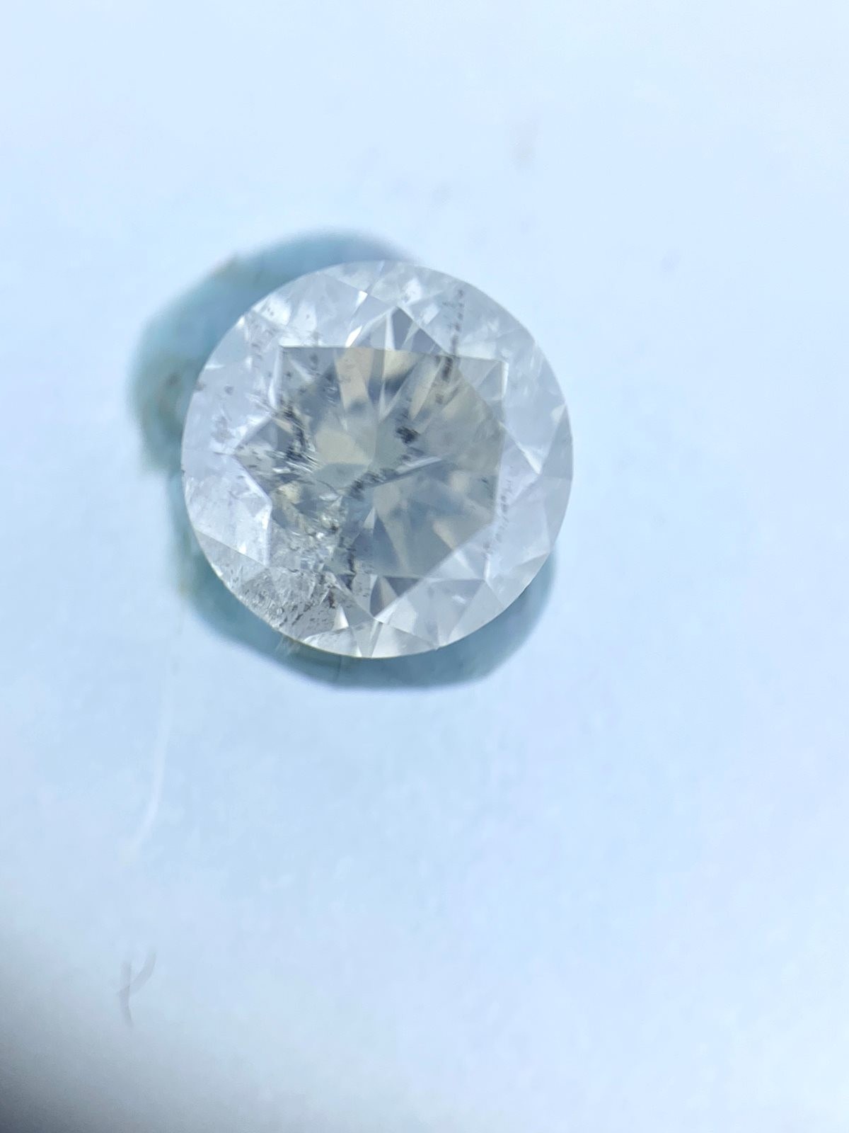 White Round Diamond - 0.81 carats