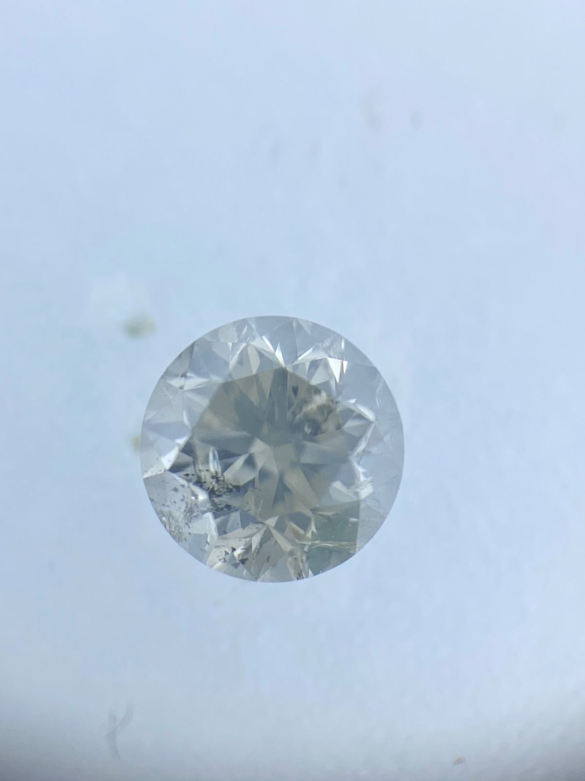 White Round Diamond - 0.71 carats