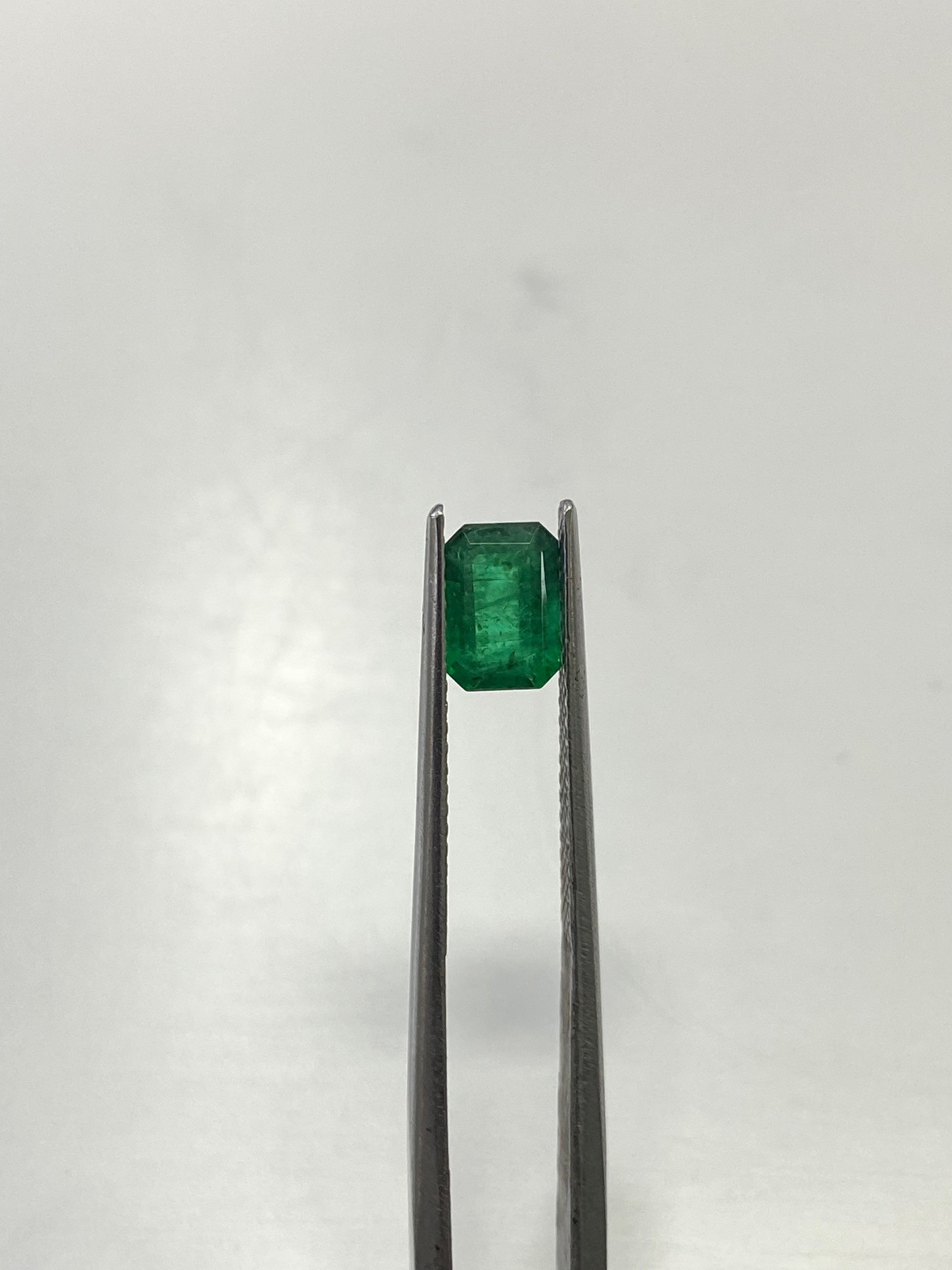 E-01 Emerald Octagon Cut 0.86 Cts