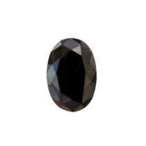 Black Oval Diamond - 10.52 carats