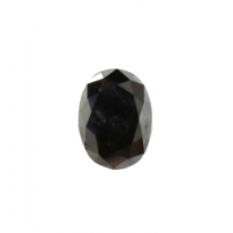 Black Oval Diamond - 5.08 carats