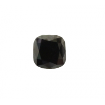 Black Cushion Diamond - 4.43 carats