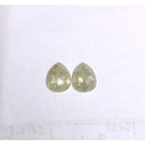 Natural Light Grey Rosecut is 1.34 carats pcs. This pcs has Sparkline Luster.