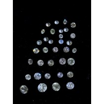 White Round Diamond Lot - 5.10 carats