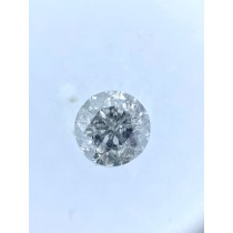 White Salt N Pepper Round Diamond - 0.74 carats