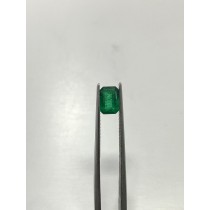 E-01 Emerald Octagon Cut 0.86 Cts