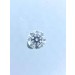 White Round Diamond - 0.29 carats