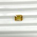YS-1 Yellow Sapphire Octagon cut with heated and treatment Gemstone - 2.53 cts